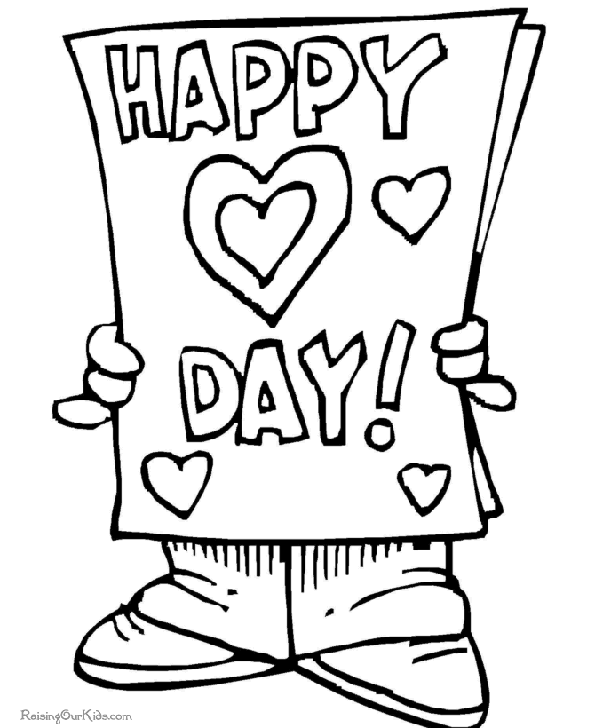 Famous Valentine's Day Coloring Pages For Teachers Ideas
