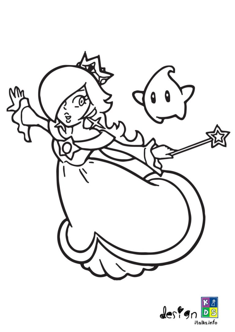 Famous Coloring Pages Princess Peach References