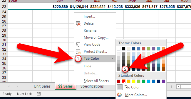 Famous Change Sheet Tab Color Excel 2022