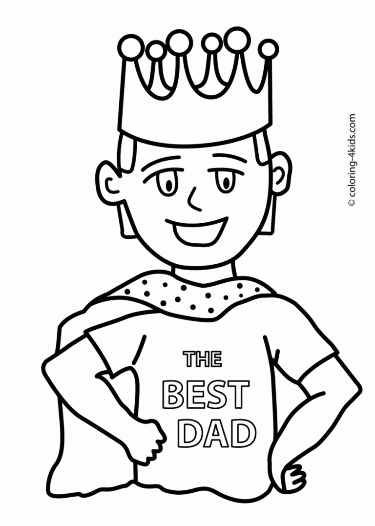 +13 Happy Birthday Coloring Pages For Dad 2022