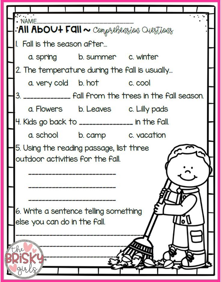 Four Seasons Worksheets For Grade 2