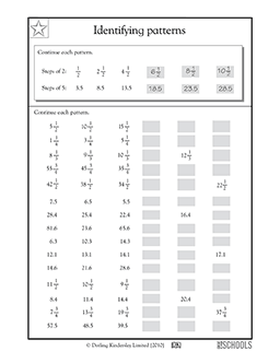 Number Patterns Worksheets Pdf Grade 5