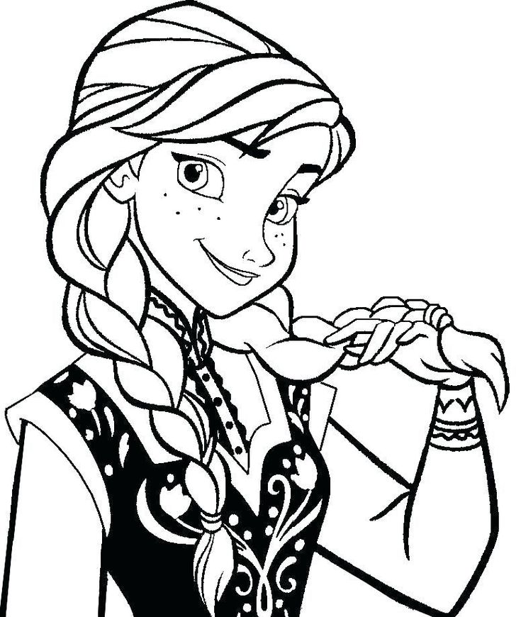 Famous Elsa Coloring Pages Easy 2022