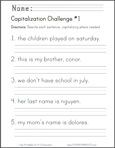 Counting Objects Worksheets 1-50