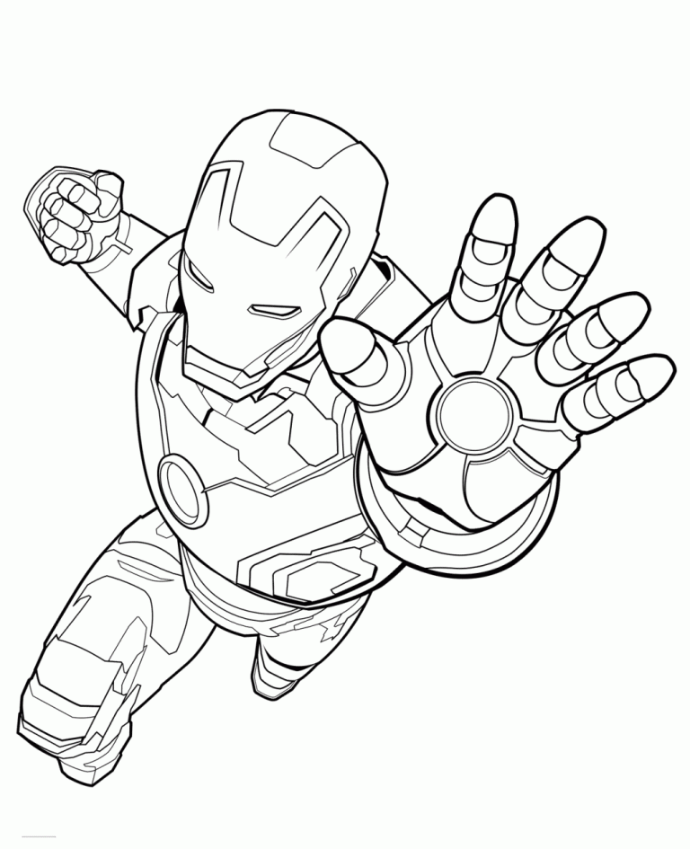 List Of Iron Man Coloring Pages Free Printable 2022