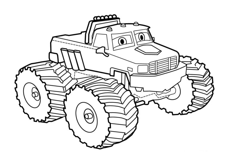 Review Of Monster Truck Coloring Pages Online References