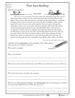 Grade 4 Printable 4th Grade Writing Worksheets