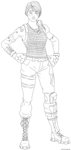 Fortnite Coloring Pages Renegade Raider We have high quality images