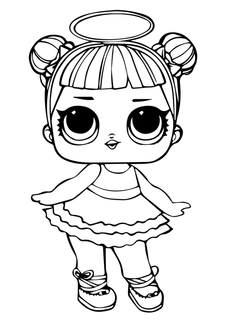 Famous Lol Doll Coloring Pages Online 2022