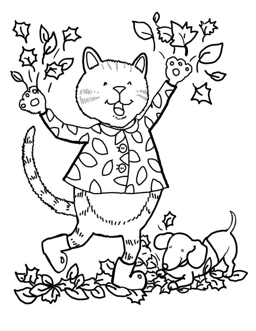 Review Of Fall Coloring Pages Free To Print Ideas