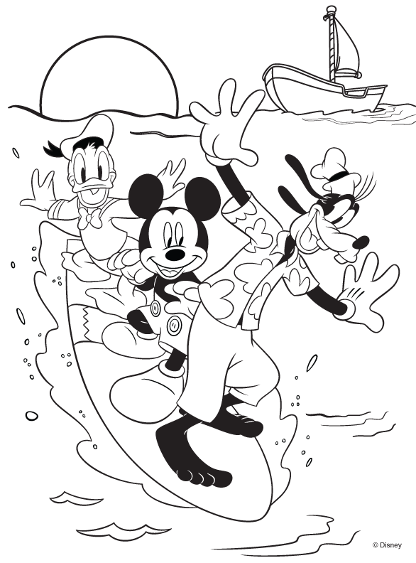 Famous Mickey Mouse Coloring Pages Crayola 2022