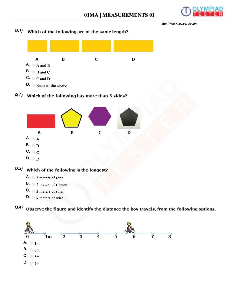 Practice Maths Worksheet For Class 1 Cbse