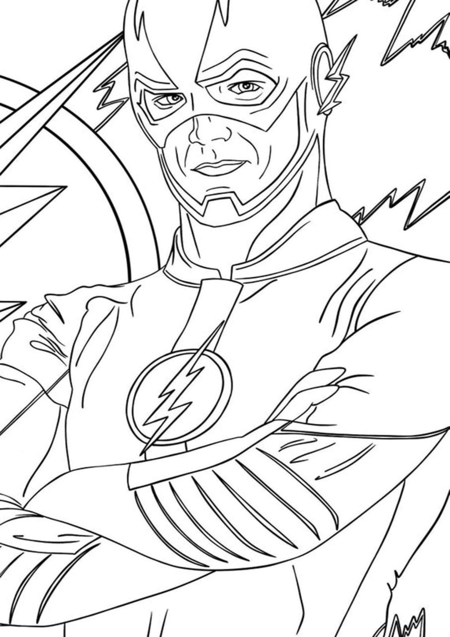 List Of Superhero Coloring Pages Easy Ideas