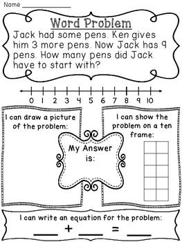 1st Grade Tens And Ones Word Problems Worksheets