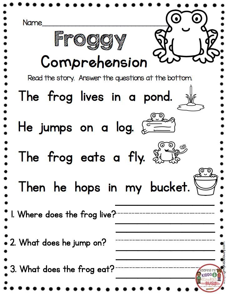 Incredible Worksheets For Kindergarten Reading And Writing Ideas