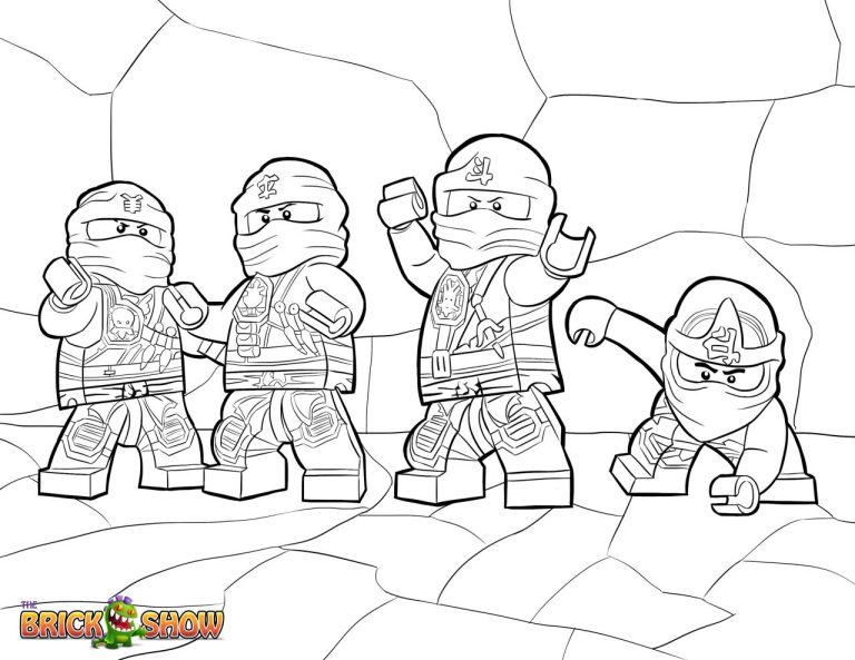 Cool Lego Coloring Pages Ninjago References