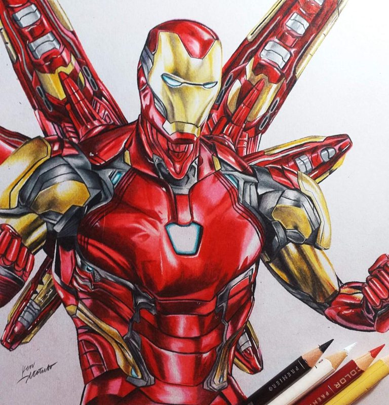 Famous Iron Man Coloring Pages Mark 85 Ideas