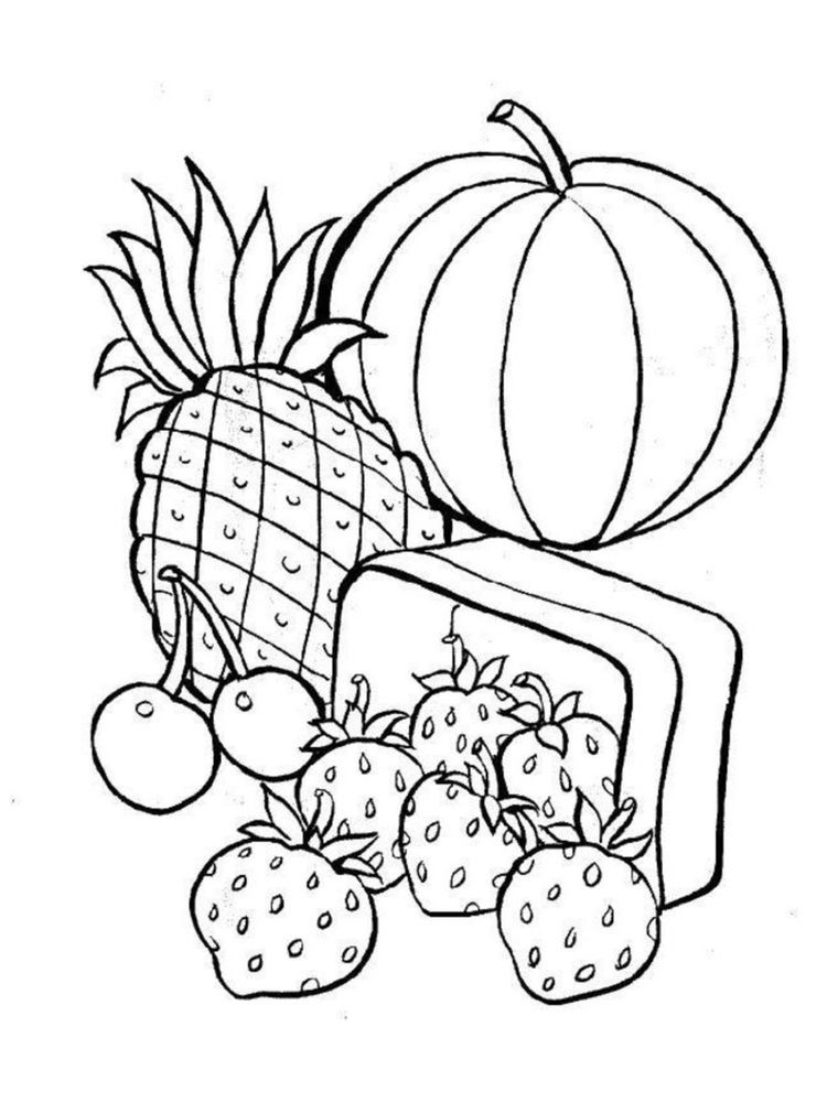 Review Of Food Coloring Pages Pdf 2022