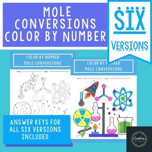 List Of Color By Number The Mole Answer Key 2022