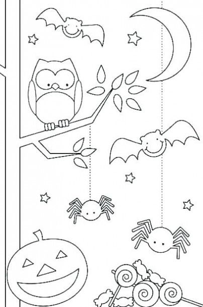 Preschool Halloween Printables For Toddlers