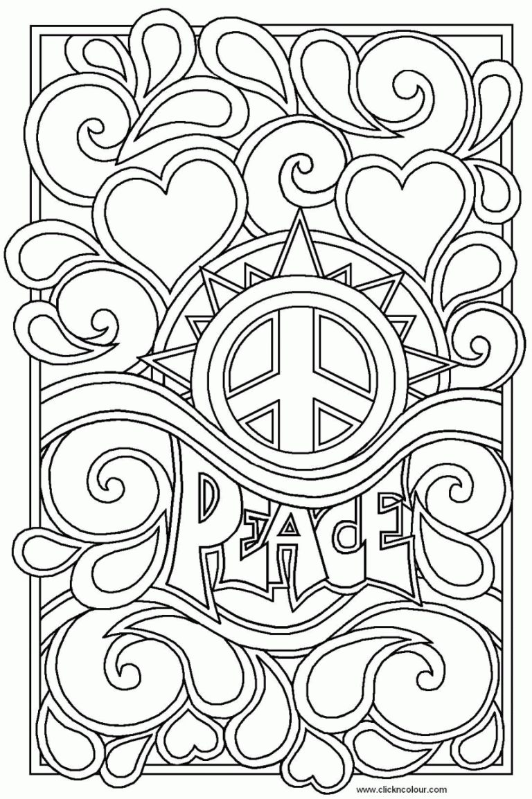 Cool Teenage Coloring Pages To Print Ideas