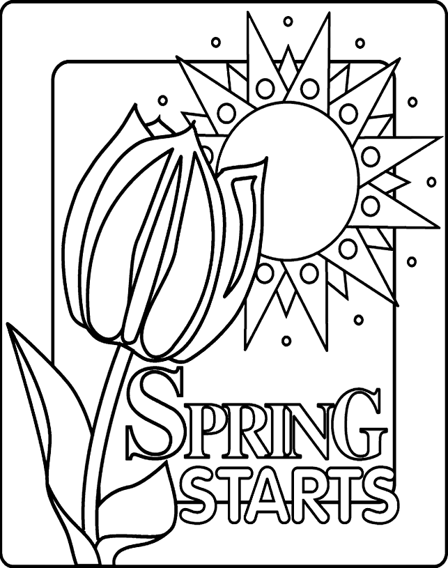 List Of Crayola Coloring Pages Spring References