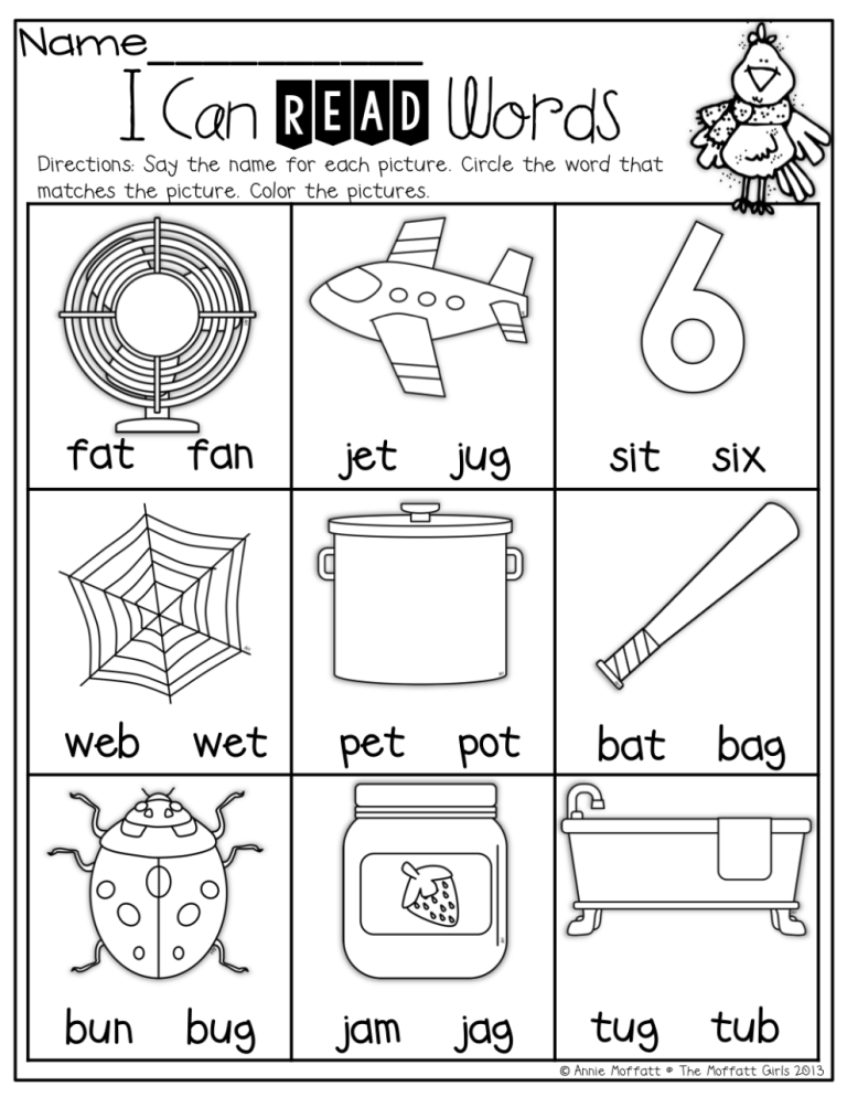 Cool Language Art Worksheets For Kindergarten References