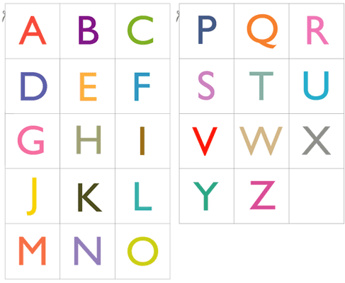 Large Printable Alphabet Letters Pdf