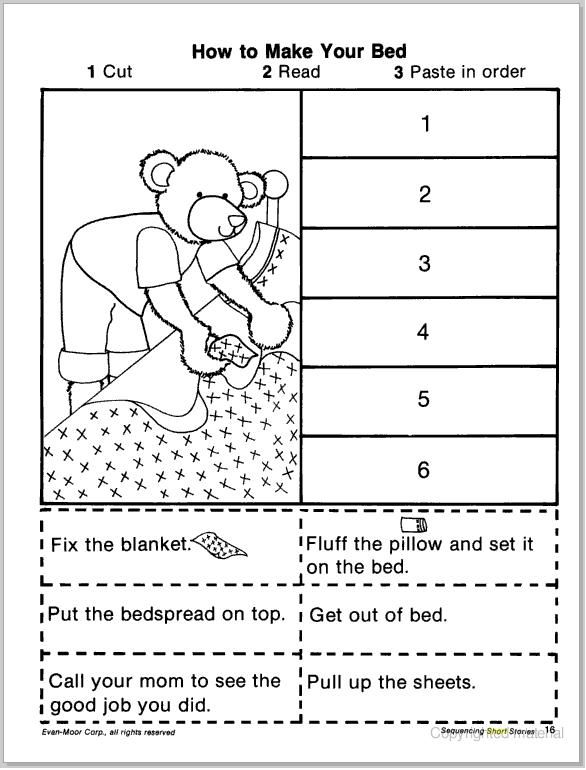 Story Sequencing Worksheets For Grade 2