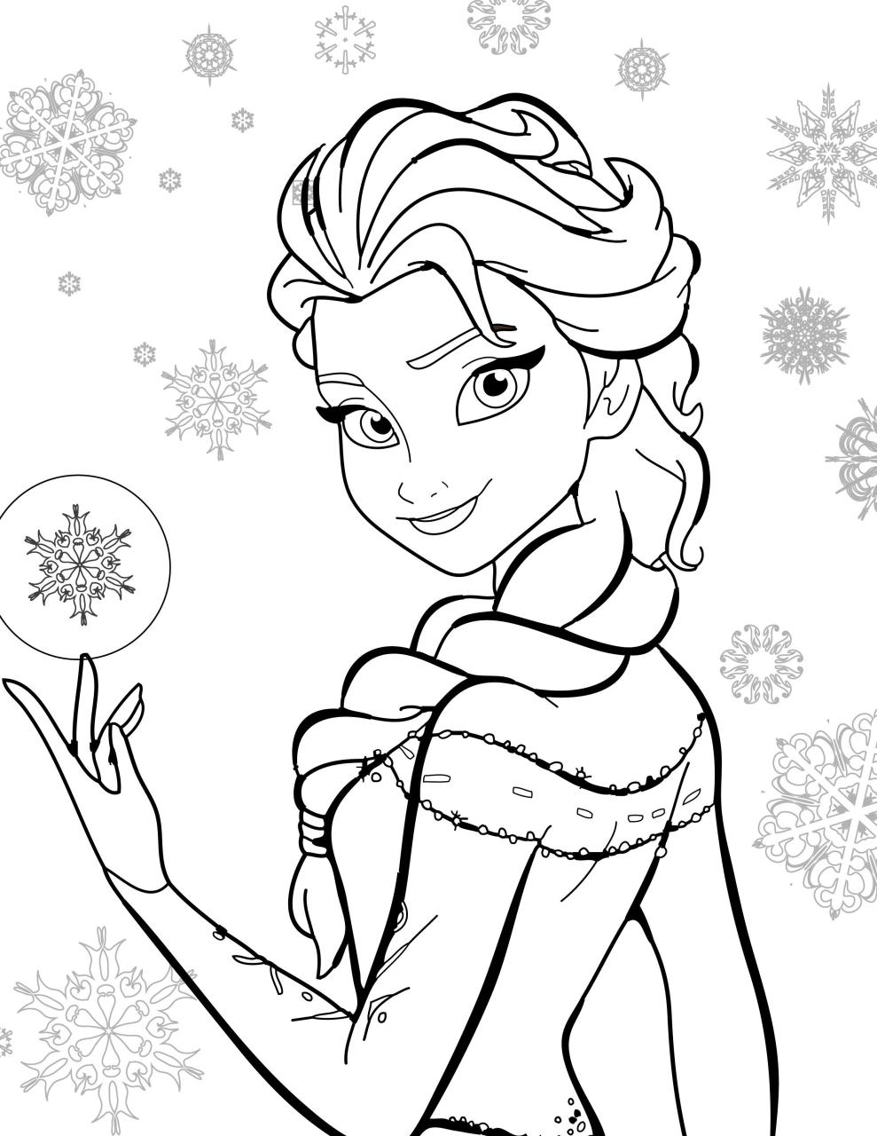 Review Of Frozen Coloring Pages Elsa 2022