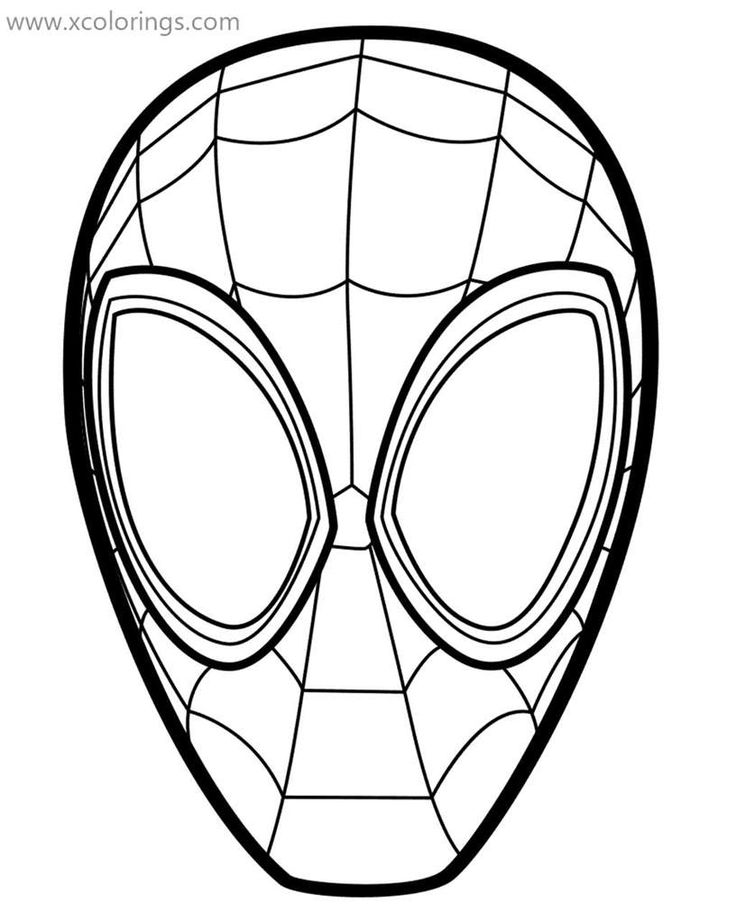 +13 Spiderman Coloring Pages Miles Morales Ideas