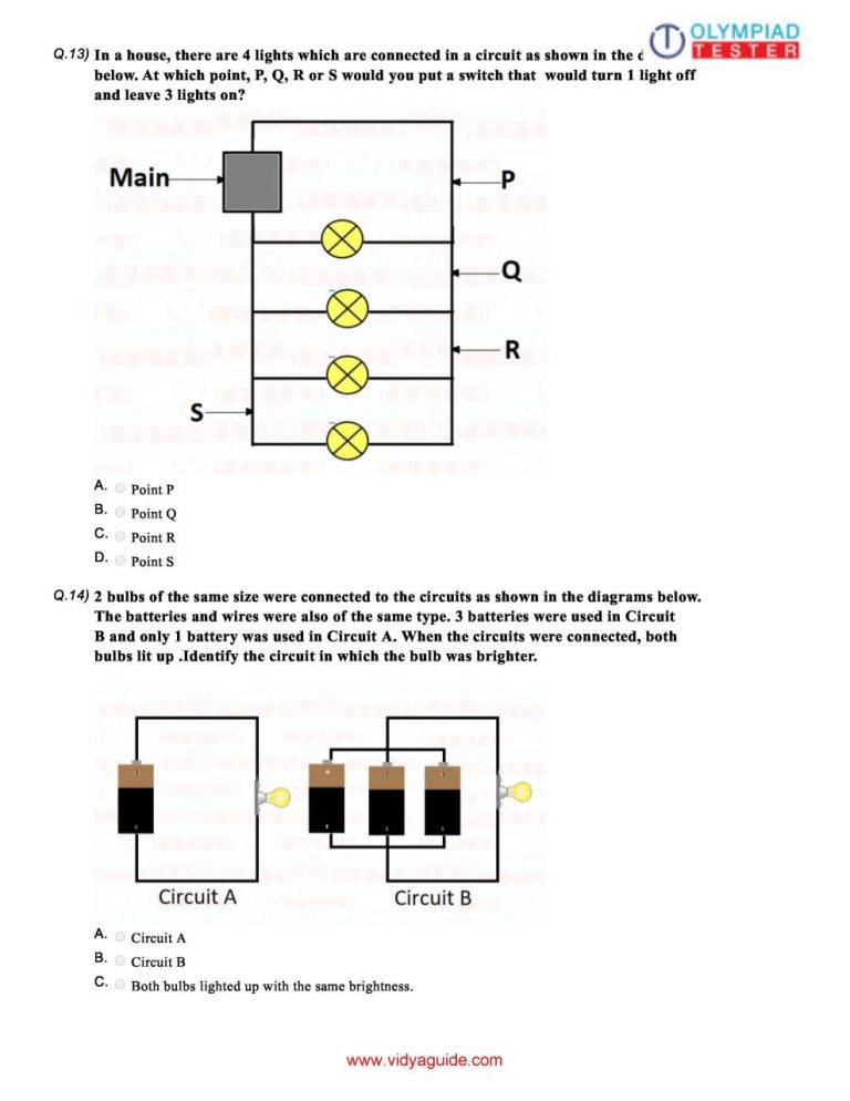 Question Cbse Class 6 Science Worksheets
