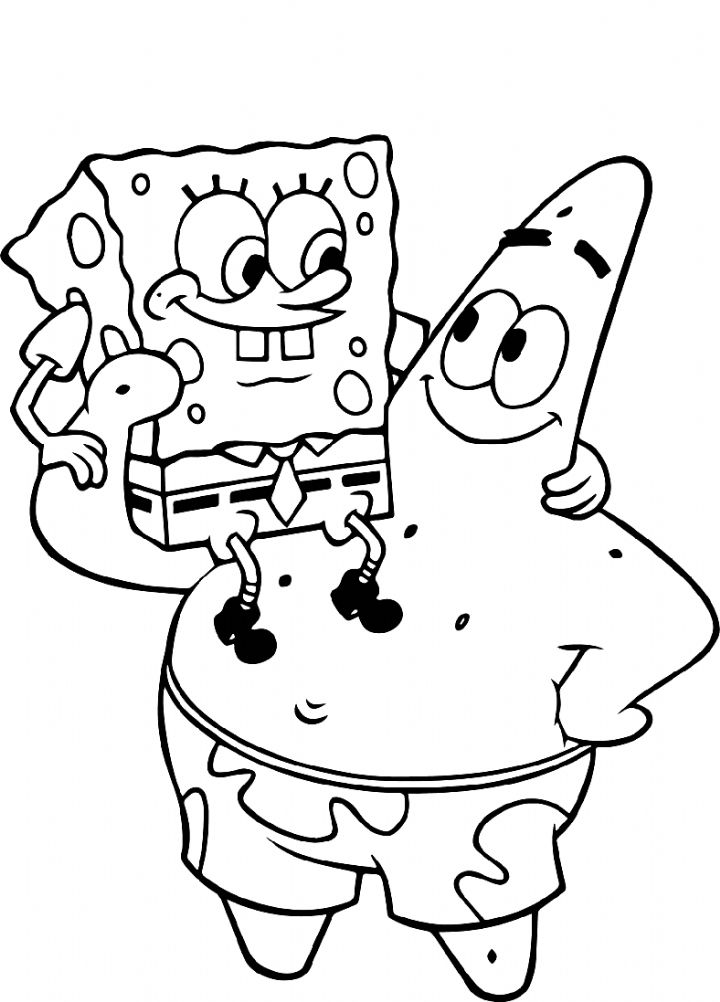 The Best Spongebob Coloring Pages Easy Ideas