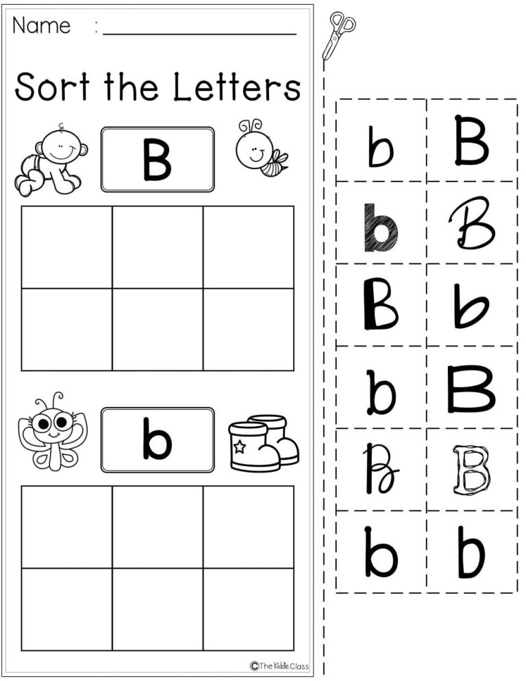 The Best B Letter Worksheets Kindergarten 2022