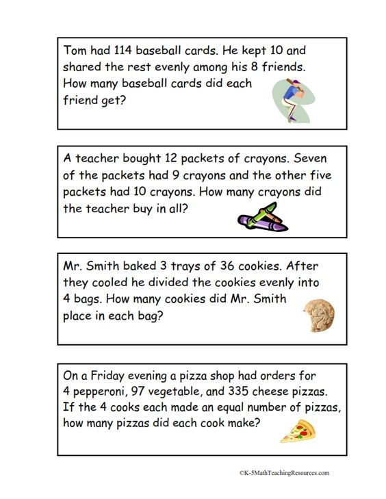 4th Grade Addition Word Problems
