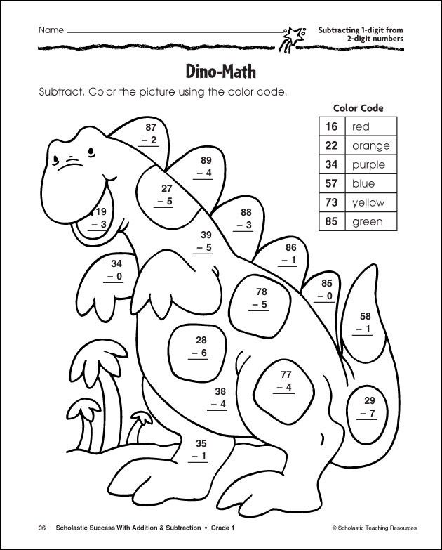 Famous Addition Coloring Worksheets 2Nd Grade Ideas