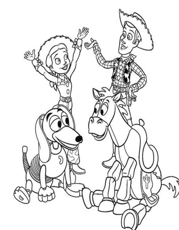 Incredible Toy Story Coloring Pages All Characters Ideas