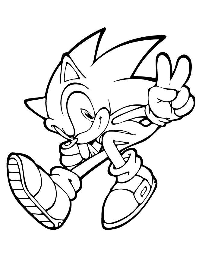 The Best Sonic Coloring Pages Free 2022