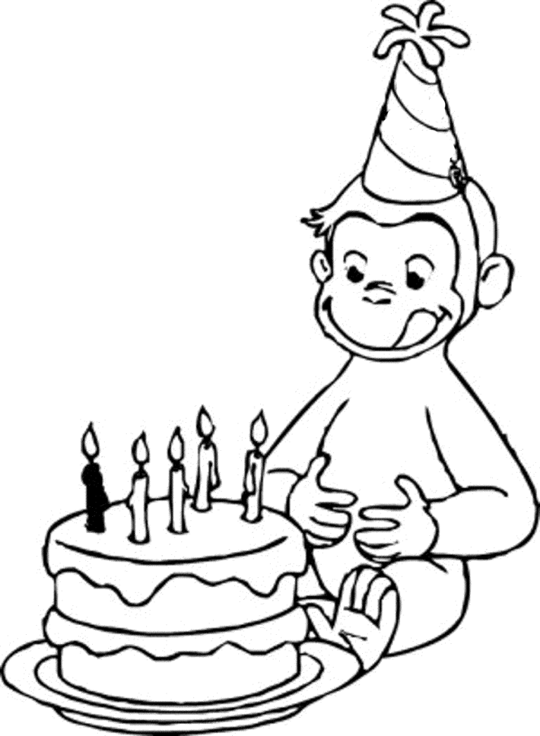 Famous Happy Birthday Coloring Pages Boy 2022