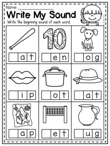 MEGA Phonics Worksheet Bundle PreK Kindergarten Distance Learning