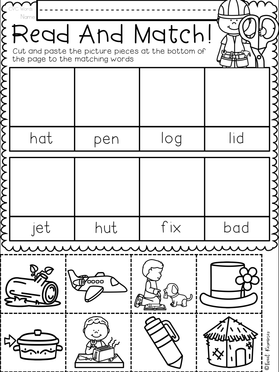 +22 Kindergarten Free Worksheets Phonics Ideas