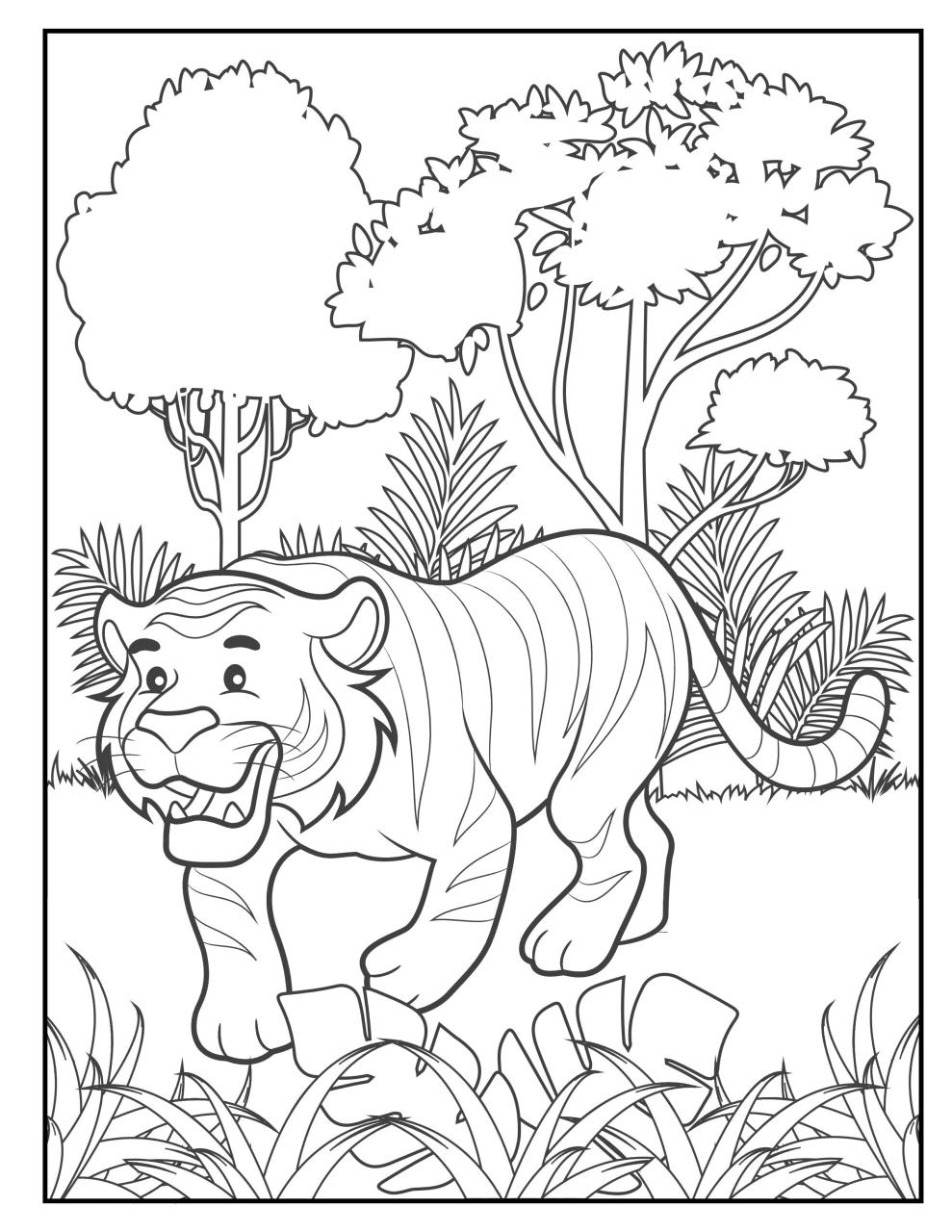 The Best Coloring Pages Of Animals For Free Ideas