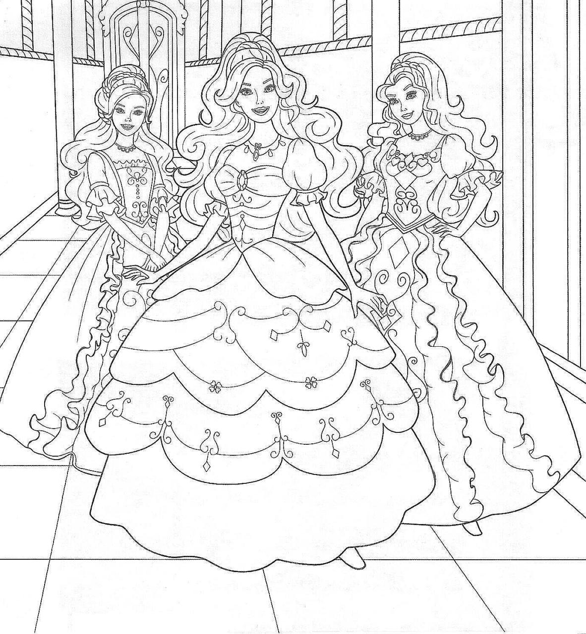 Incredible Barbie Coloring Pages References