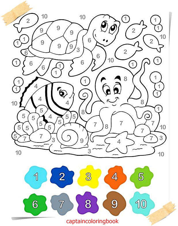 +20 Number Coloring Pages Pdf Ideas