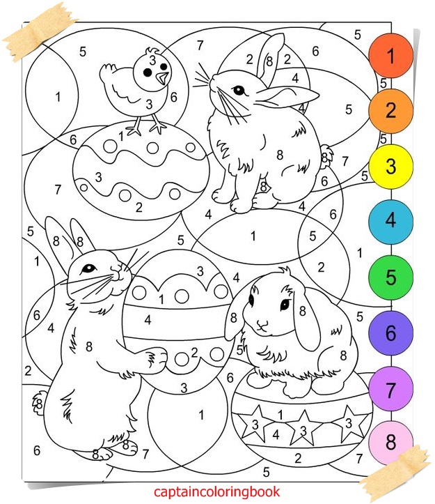 Famous Color By Number Worksheets Pdf Ideas