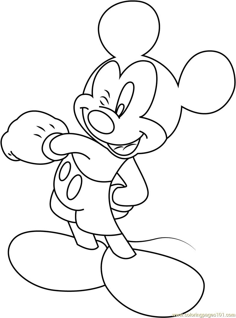 Famous Mickey Mouse Coloring Pages Pdf Download Ideas