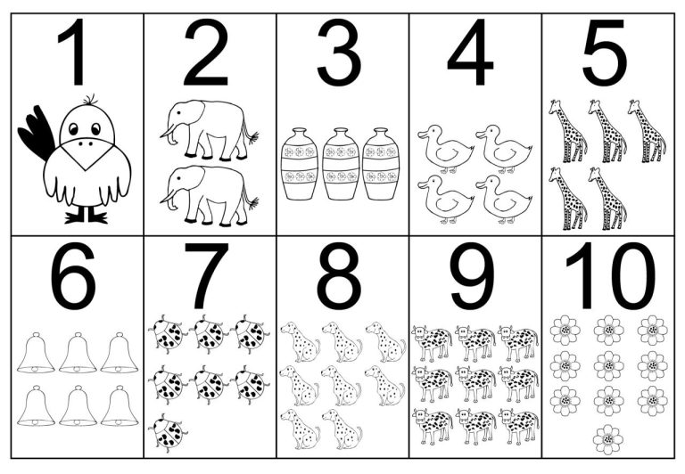 Famous Number Coloring Pages Free Printable Ideas