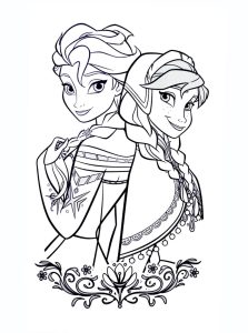 Frozen free to color for kids Frozen Kids Coloring Pages