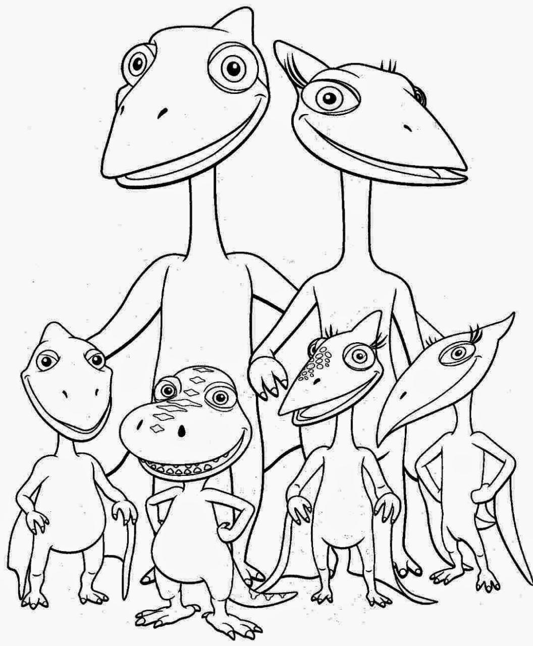 List Of Dinosaur Coloring Pages References