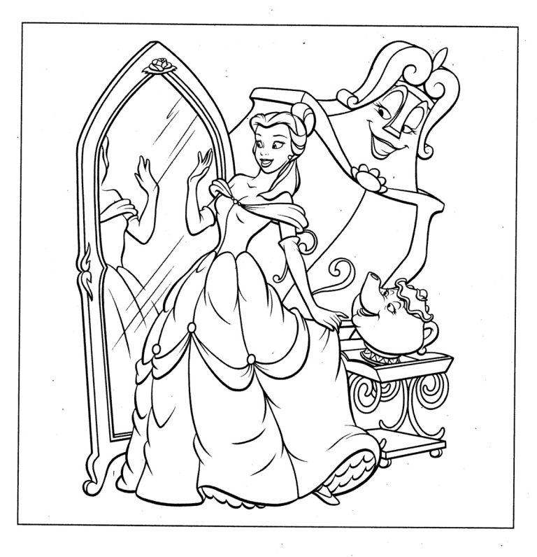 Cool Princess Coloring Pages References